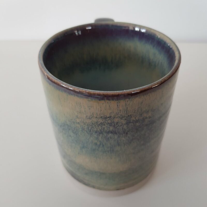 mug ceramique bleu 4