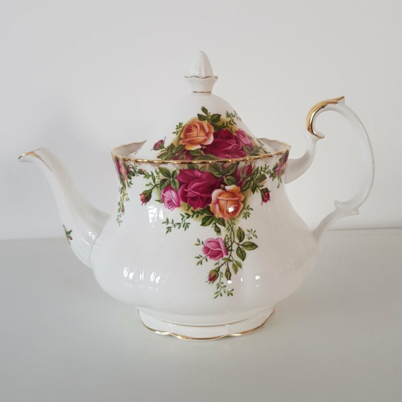 theiere anglaise royal albert old country roses 12