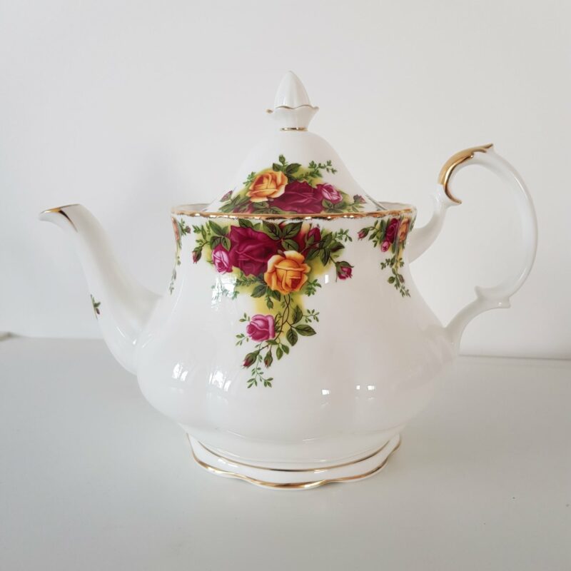 theiere anglaise royal albert old country roses 5