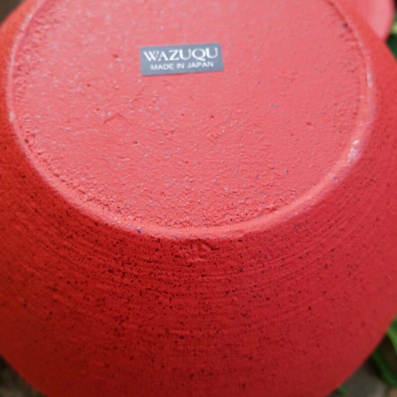 theiere en fonte rouge hikime japan red 950ml 16