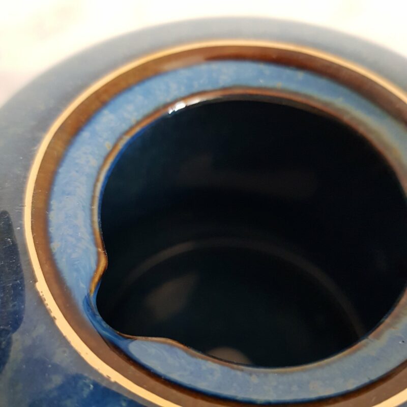 theiere porcelaine bleue mikasa 8