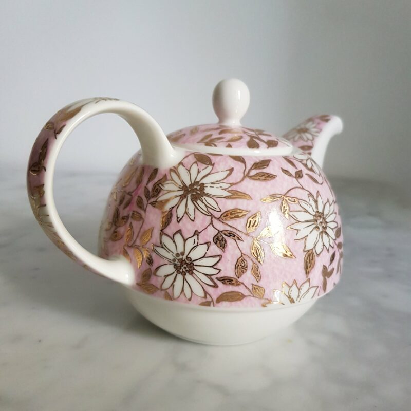 theiere tea for one dunoon nuovo pink 13