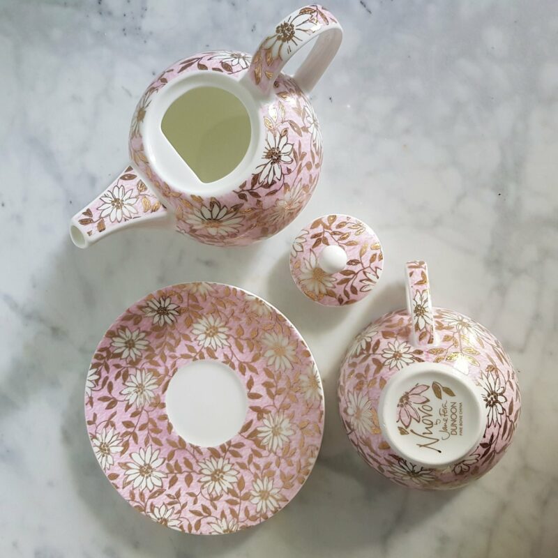 theiere tea for one dunoon nuovo pink 8